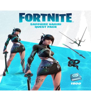 Fortnite - Sapphire Hagiri Quest Pack DLC Region: ARGENTINA XBOX One / Xbox Series X|S Xbox Series X|S Key 